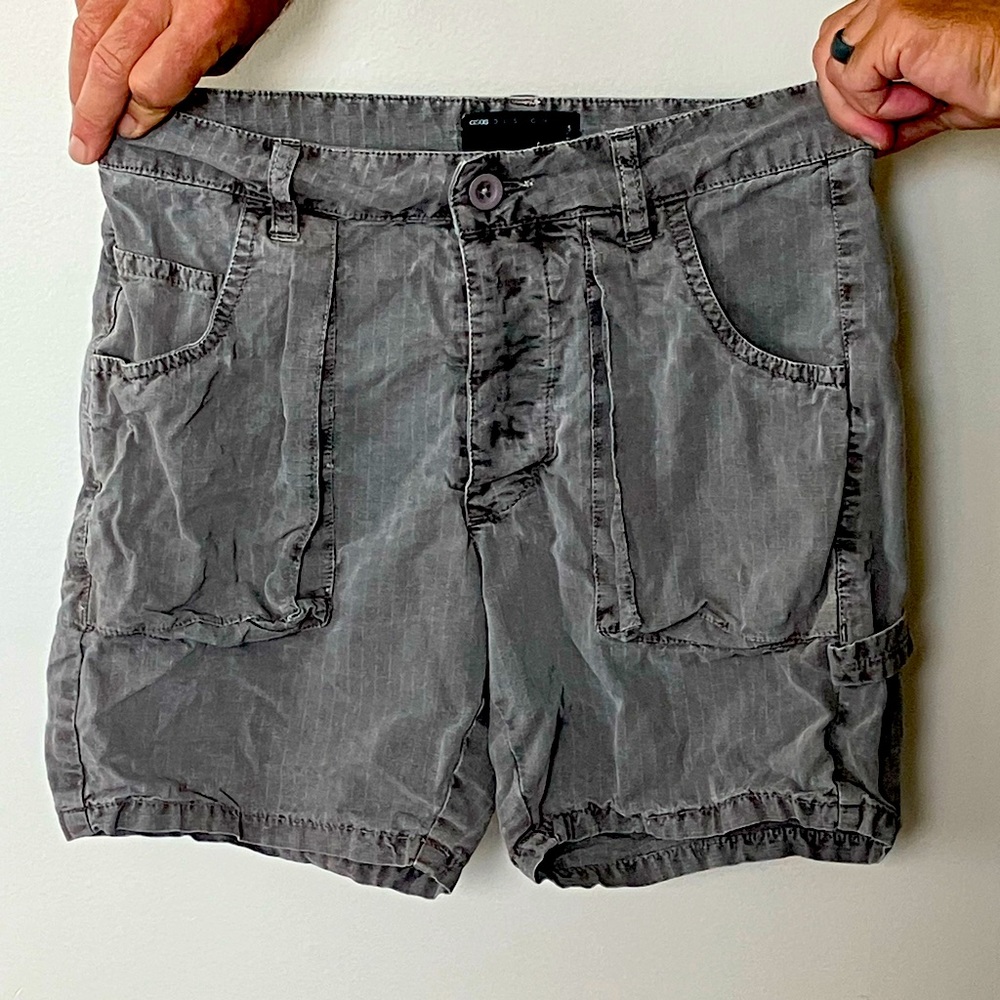 ASOS grey lightweight cargo shorts